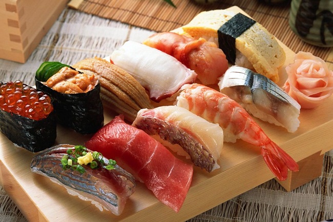 du học Nhật Bản - Sushi